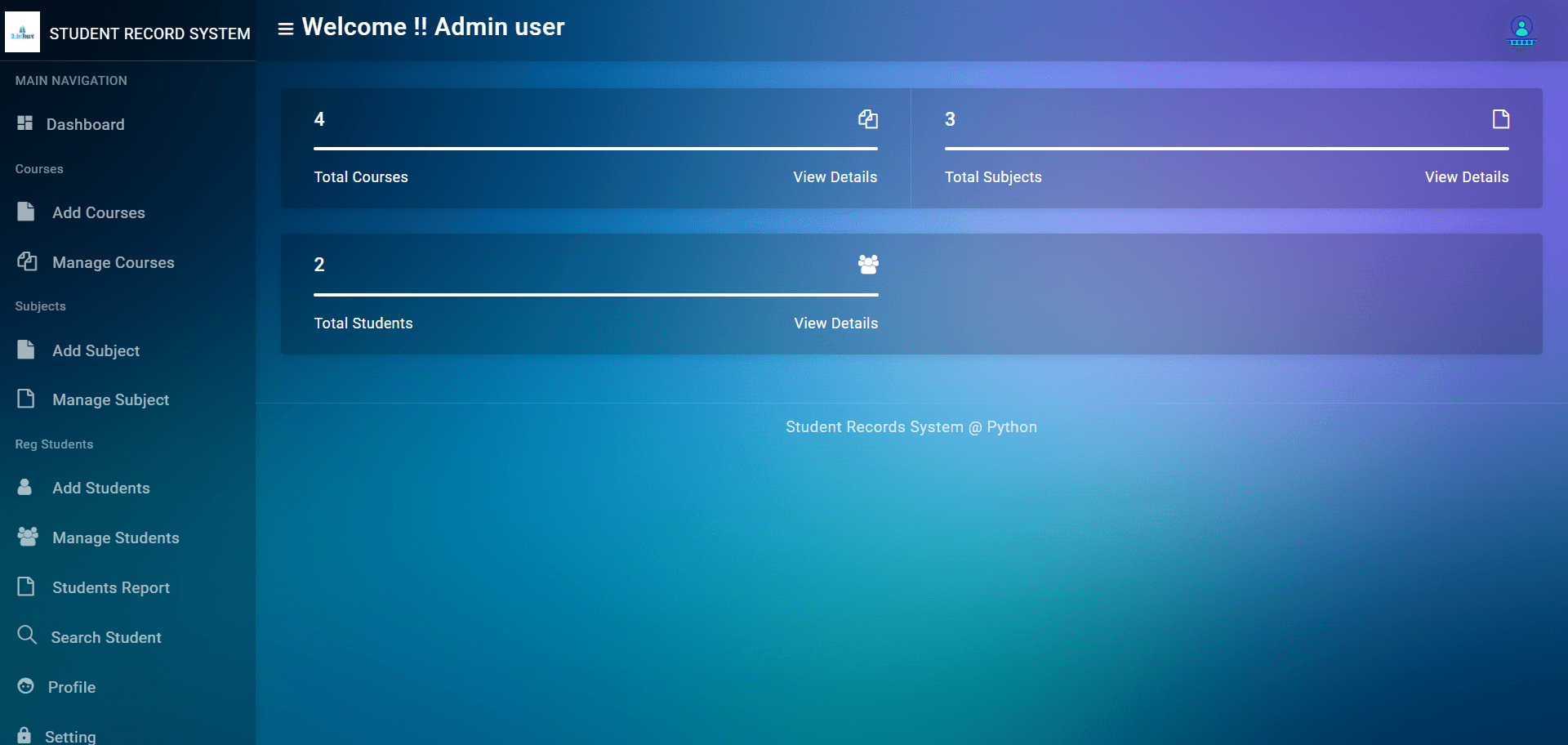 Student Record System